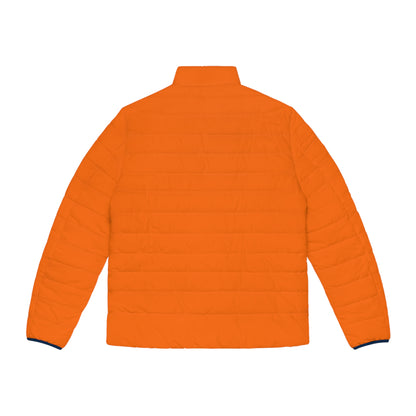AWEROZME Orange Puffer Jacket (AOP)