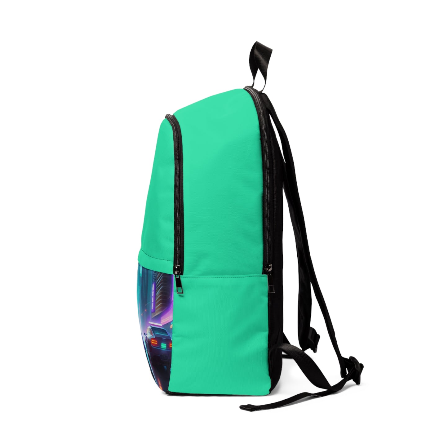 Special Forces Unisex Bright Green Fabric Backpack