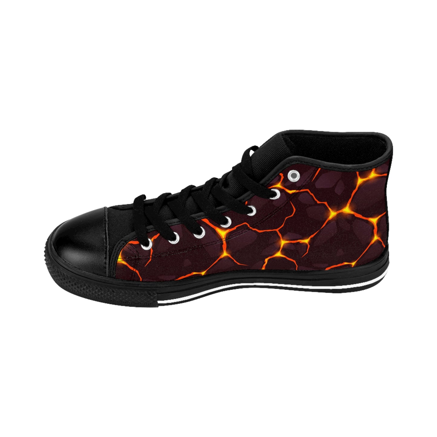 Golden Eye Dragon Seamless Lava Classic Sneakers