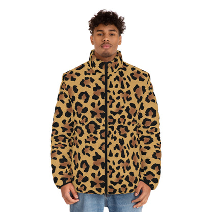 Leopard Seamless Puffer Jacket (AOP)