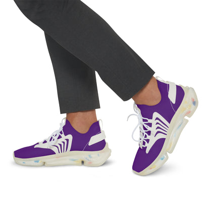Purple Mesh Sneakers